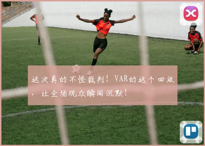 这次真的不怪裁判！VAR的这个回放，让全场观众瞬间沉默！